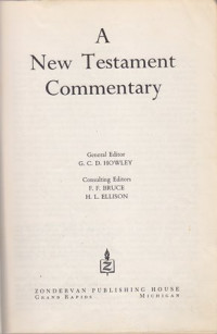 A new testament commentary