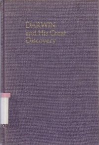 Darwin and his great discovery