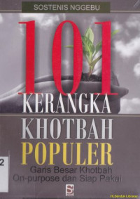 101 Kerangka khotbah populer 1