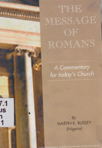 The message of Romans :a commentary for today's church