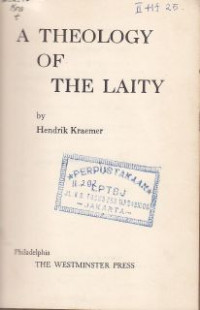 A theology of the laity