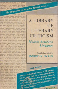 A library of literary criticism