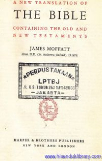 A new translation of the bible containing the old and new testaments