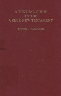 A textual guide to the greek new testament