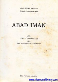 Abad iman