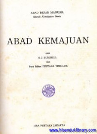 Abad kemajuan