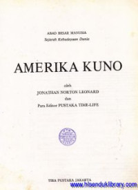 Amerika kuno