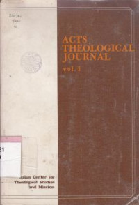 Acts theological journal