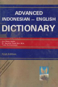 Advanced Indonesian-English dictionary