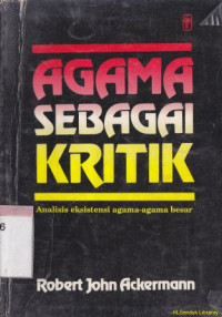 Agama sebagai kritik