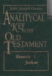 Analitycal key to old Testement 1: genesis - Josua.