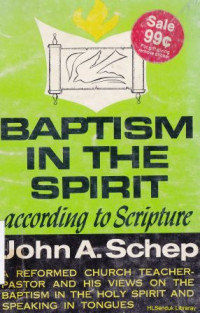 The baptism of the holy spirit