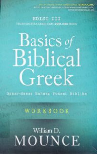 Basics of biblical greek workbook