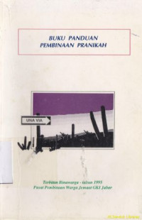 Buku panduan pembinaan pranikah