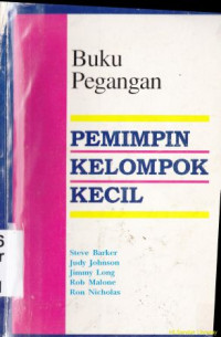 Buku pegangan pemimpin kelompok kecil