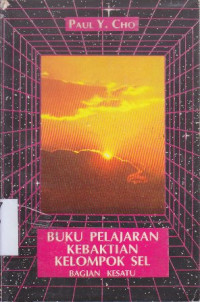 Buku pelajaran kebaktian kelompok sel