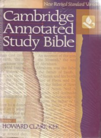 The cambridge annotated study bible