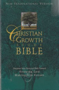 Christian growth study bible  : new international version