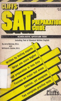 Cliffs SAT preparation guide