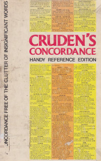 Crudens concordance to the holy scriptures