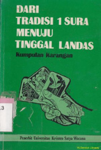 Dari tradisi 1 sura menuju tinggal landas : kumpulan karangan