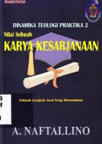 Nilai Sebuah karya Kesarjanaan