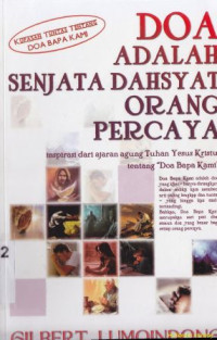 Doa adalah senjata dahsyat orang percaya