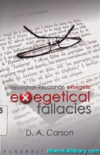 Kesalahan-kesalahan eksegetis : exegetical fallacies