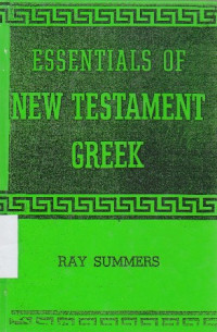 Essentials of new testament greek