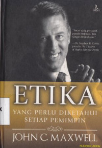 Etika yang perlu diketahui setiap pemimpin