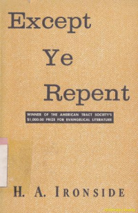 Except Ye Repent