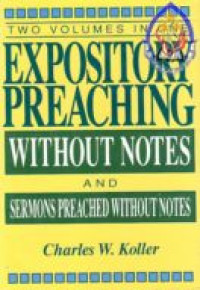 Expository Preaching without notes