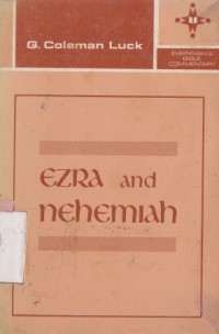 Ezra and Nehemiah a commentary