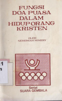 Fungsi doa puasa dalam hidup orang kristen