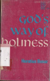 Gods way of holiness