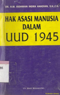 Hak Asasi Manusia dalam UUD 1945