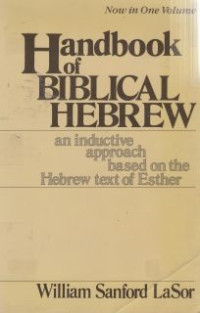 Handbook of biblical hebrew