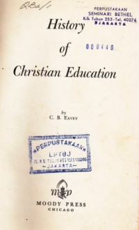 Christian education and the search for meaning