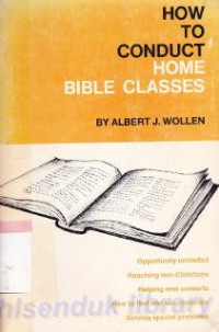 How to conduct home bible classes