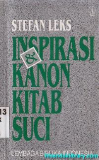 Inspirasi dan kanon kitab suci