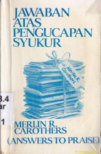 Jawaban atas pengucapan syukur