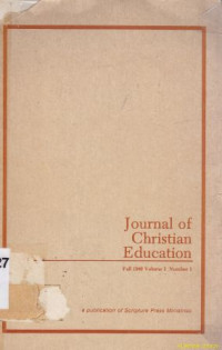 Journal of christian education