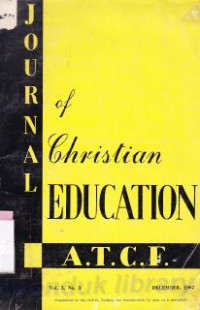 Journal of christian education