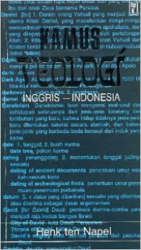 Kamus teologia :Inggris-Indonesia