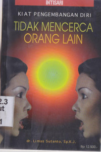 Tidak mencerca orang lain