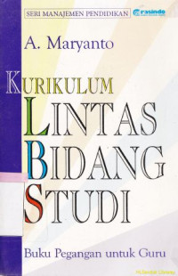 Kurikulum lintas bidang studi