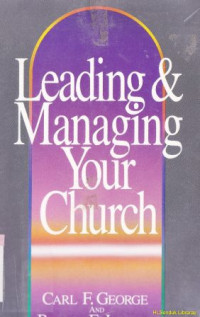 Leading and managing your church