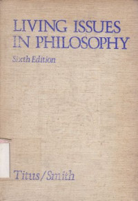 Living issues in philosophy