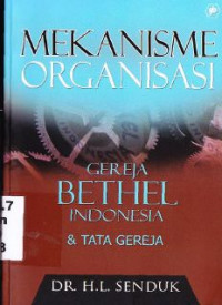 Mekanisme organisasi Gereja Bethel Indonesia