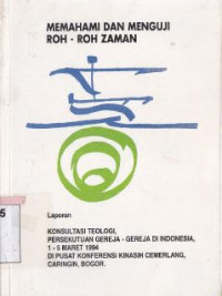 Memahami dan menguji roh-roh zaman